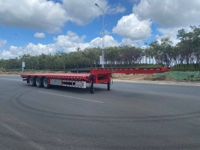 Jiyun  MCW9408TDP Low flatbed semi-trailer