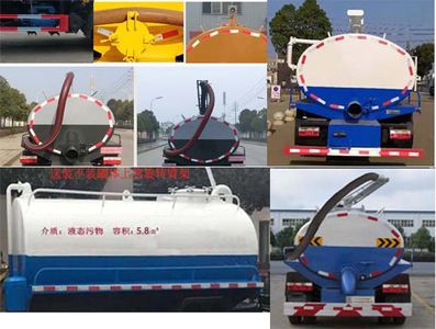 Shunde  SDS5090GXED6 Septic suction truck