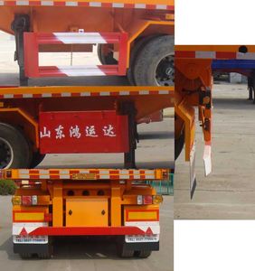 Hongyunda  ZZK9401ZZXP Flat dump semi-trailer