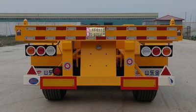 Liangyun brand automobile SLY9381TJZD Container transport semi-trailer