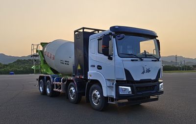 Long March  CZ5311GJBSW60BEV1 Pure electric concrete mixing and transportation vehicle