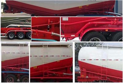 Hualiang Tianhong  LJN9409GFL Low density powder material transportation semi-trailer