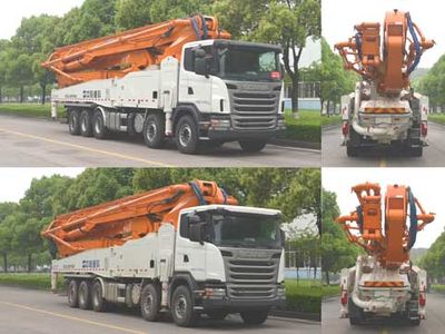 Zhonglian Automobile ZLJ5540THBS Concrete pump truck