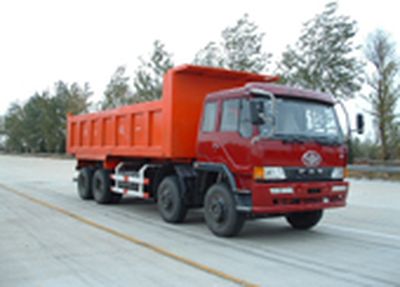 Jiefang Automobile CA3330P4K2T4 Flat head 8 × 4 dump truck