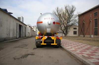 Jiancheng  JC9401GYQQ Semi trailer for liquefied gas transportation