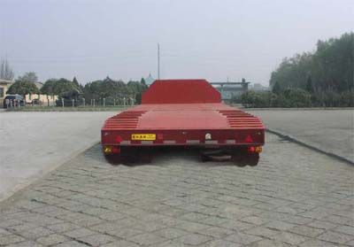 Zhengzheng  YAJ9380TDP Low flatbed semi-trailer