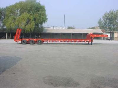 Zhengzheng  YAJ9380TDP Low flatbed semi-trailer