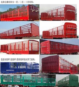 Far East Motors YDA9404CCY Gantry transport semi-trailer