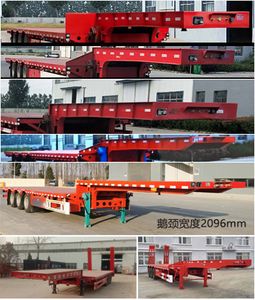 Linzhou  YDZ9405TDP Low flatbed semi-trailer