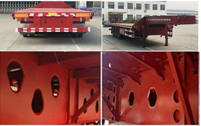 Linzhou  YDZ9405TDP Low flatbed semi-trailer