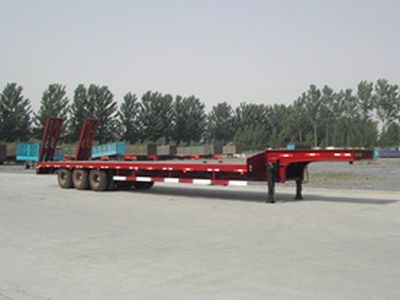 Silver Shield Car JYC9330TD Low flatbed semi-trailer