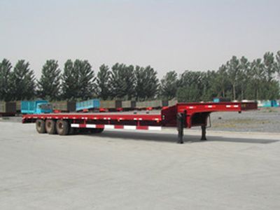 Silver Shield Car JYC9330TD Low flatbed semi-trailer