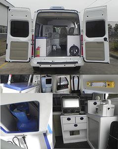 Jiangling Quanshun brand automobiles JX5049XYLMK Medical vehicle