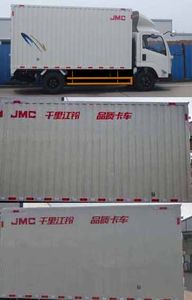 Jiangling Motors JX5060XXYXGA2 Box transport vehicle