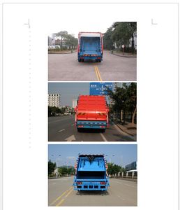 Yuchai Special Automobile NZ5161ZYSM Compressed garbage truck