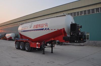 Liangyun brand automobile SLY9381GFL Medium density powder material transportation semi-trailer