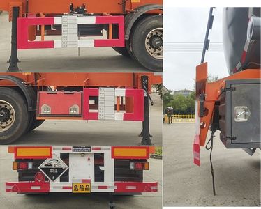 Xiyu  WXQ9358GFW Tank transport semi-trailer for corrosive substances