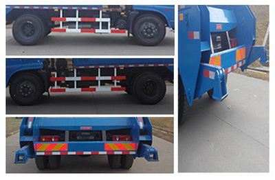 Zhongfa License Plate Automobile CHW5160ZBS4 Swing arm garbage truck