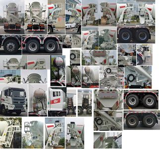 Sany  SYM5310GJB5BEV Pure electric concrete mixing and transportation vehicle