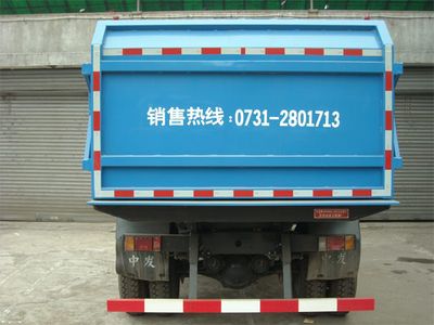 Zhongfa License Plate Automobile CHW5104ZLJ Sealed garbage truck