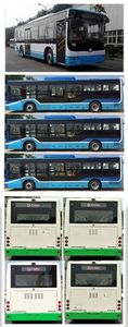 Chinese license plate cars TEG6105BEV04 Pure electric city buses