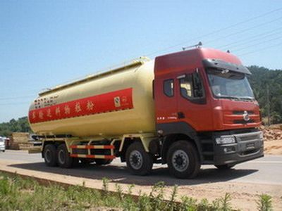 Minjiang brand automobiles YZQ5310GFL4 Low density powder material transport vehicle