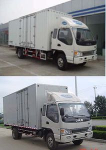 Jianghuai brand automobiles HFC5121XXYKR1T Box transport vehicle