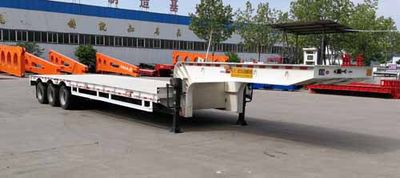 Shunyun  HYY9358TDP Low flatbed semi-trailer