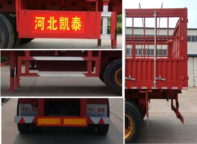 Dahenghui brand automobiles SJQ9402CCY Gantry transport semi-trailer