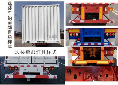 Yanzhao Chunhui  HHC9403XXY Box transport semi-trailer