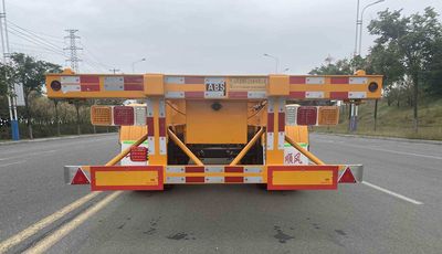 Zhongqi Luxing Automobile LXW9400TJZ Container transport semi-trailer