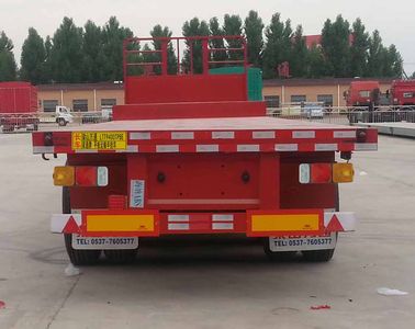 Liangtong brand automobile LTT9400TPBE Flat transport semi-trailer