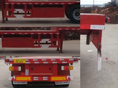 Liangtong brand automobile LTT9400TPBE Flat transport semi-trailer