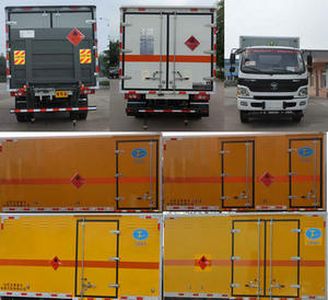 Chunxing  ZZT5042XRQ5 Flammable gas box transport vehicle