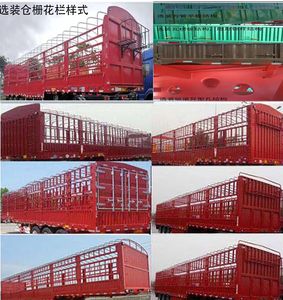 Zhongzhen Hanjiang brand automobiles HJZ9400CCYD Gantry transport semi-trailer