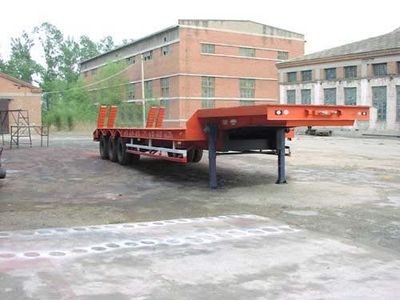 Jinniu  JQC9392TGJD Low flatbed semi-trailer