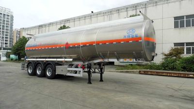 Xingyang  XYZ9401GRYD Aluminum alloy flammable liquid tank transport semi-trailer