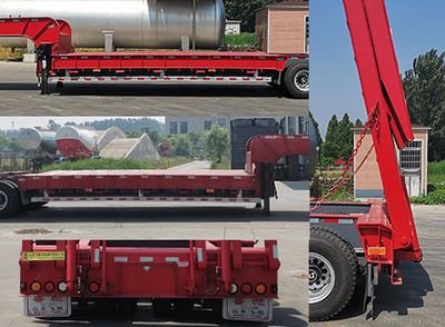 Luchi  LC9404TDPA Low flatbed semi-trailer