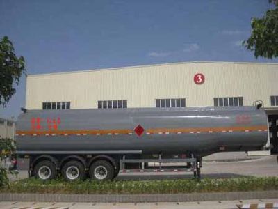 HerculesFTW9401GRYFlammable liquid tank transport semi-trailer