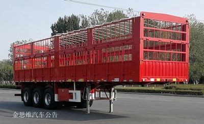 Guangda Hongyuan brand automobiles GHY9400CCYK Gantry transport semi-trailer