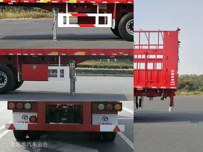 Guangda Hongyuan brand automobiles GHY9400CCYK Gantry transport semi-trailer