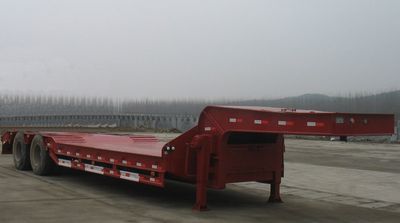 Junqiang  JQ9350TDP Low flatbed semi-trailer