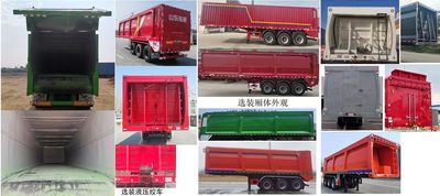 Chenlu  LJT9400ZLJ Garbage transfer semi-trailer