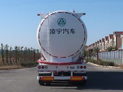 Lingyu  CLY9401GFL65 Low density powder material transportation semi-trailer