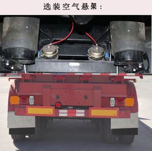 Yongsheng Automobile LYS9400ZZXP Flat dump semi-trailer