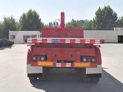 Yongsheng Automobile LYS9400ZZXP Flat dump semi-trailer