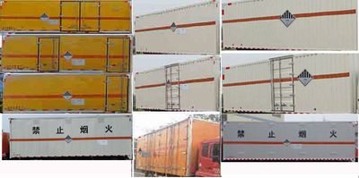 Huayueda brand automobiles LZX5260XZWBX2 Miscellaneous dangerous goods box transport vehicle