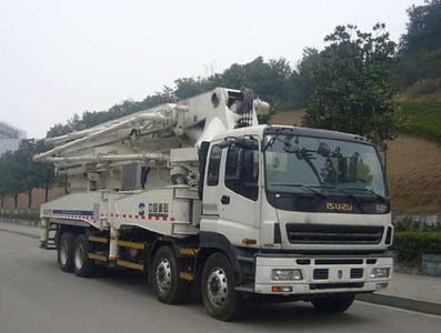 Zhonglian Automobile ZLJ5383THB Concrete pump truck