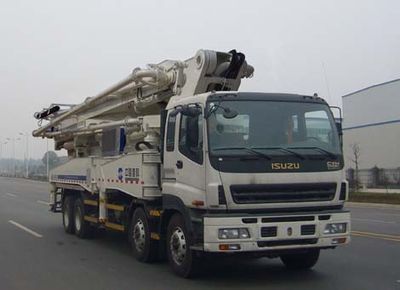 Zhonglian Automobile ZLJ5383THB Concrete pump truck