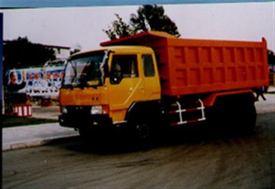 Jiefang Automobile CA3255P1K2T1 6 × 4 flat head diesel dump truck